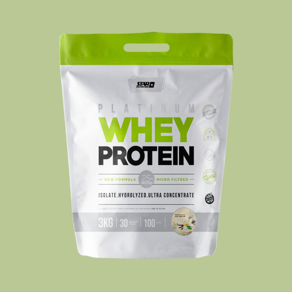 STAR - PlatinumWhey3K - vainilla