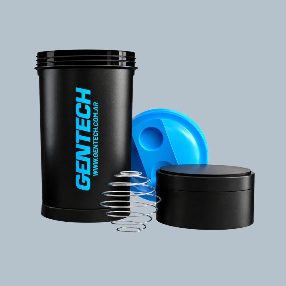 Shaker Gentech Negro Abierto Shaker Gentech Negro Abierto - Diseño resistente y práctico