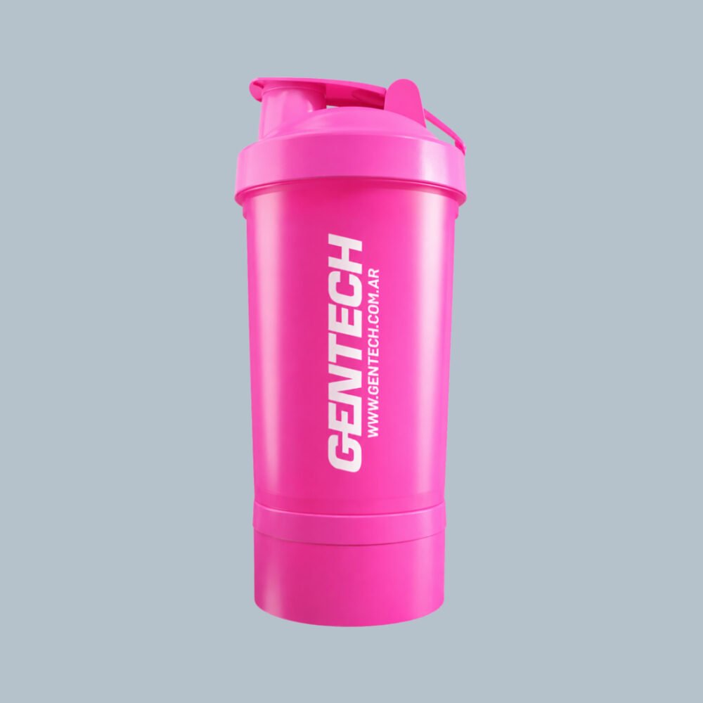 Shaker Gentech Rosa Shaker Gentech Rosa - Diseño resistente y práctico