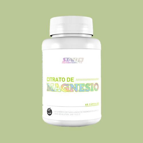 Citrato de Magnesio Star Nutrition capsulas