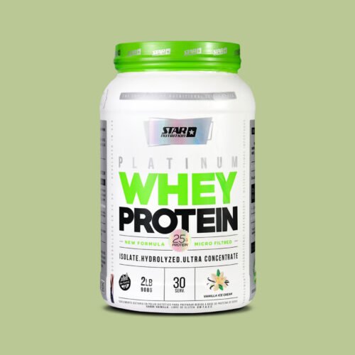 Proteina Platinum Star Nutrition 2 Lbs sabor Vainilla