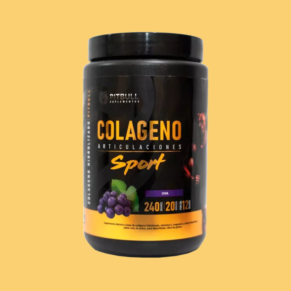 Colageno Sport Pitbull sabor Uva