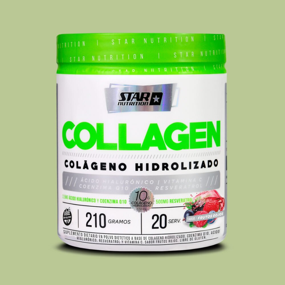 Colageno Star Nutrition Collagen sabor Frutos Rojos