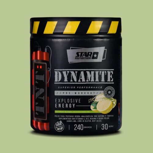 Preentreno TNT Dynamite Star Nutrition sabor Citrus