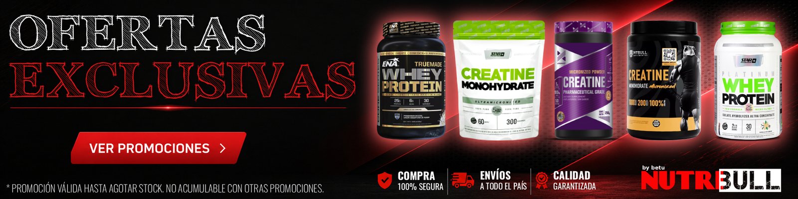 Nutribull - Tienda online de suplementación deportiva - Ofertas