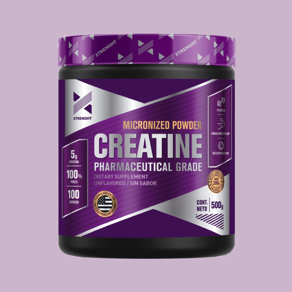 Creatina Xtrenght 500 gr Micronizada Creatina Xtrenght 500 gr Micronizada